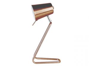 Leitmotiv "Z" metal copper asztali lmpa